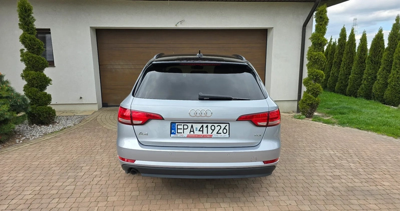 Audi A4 cena 84999 przebieg: 110440, rok produkcji 2017 z Łódź małe 704
